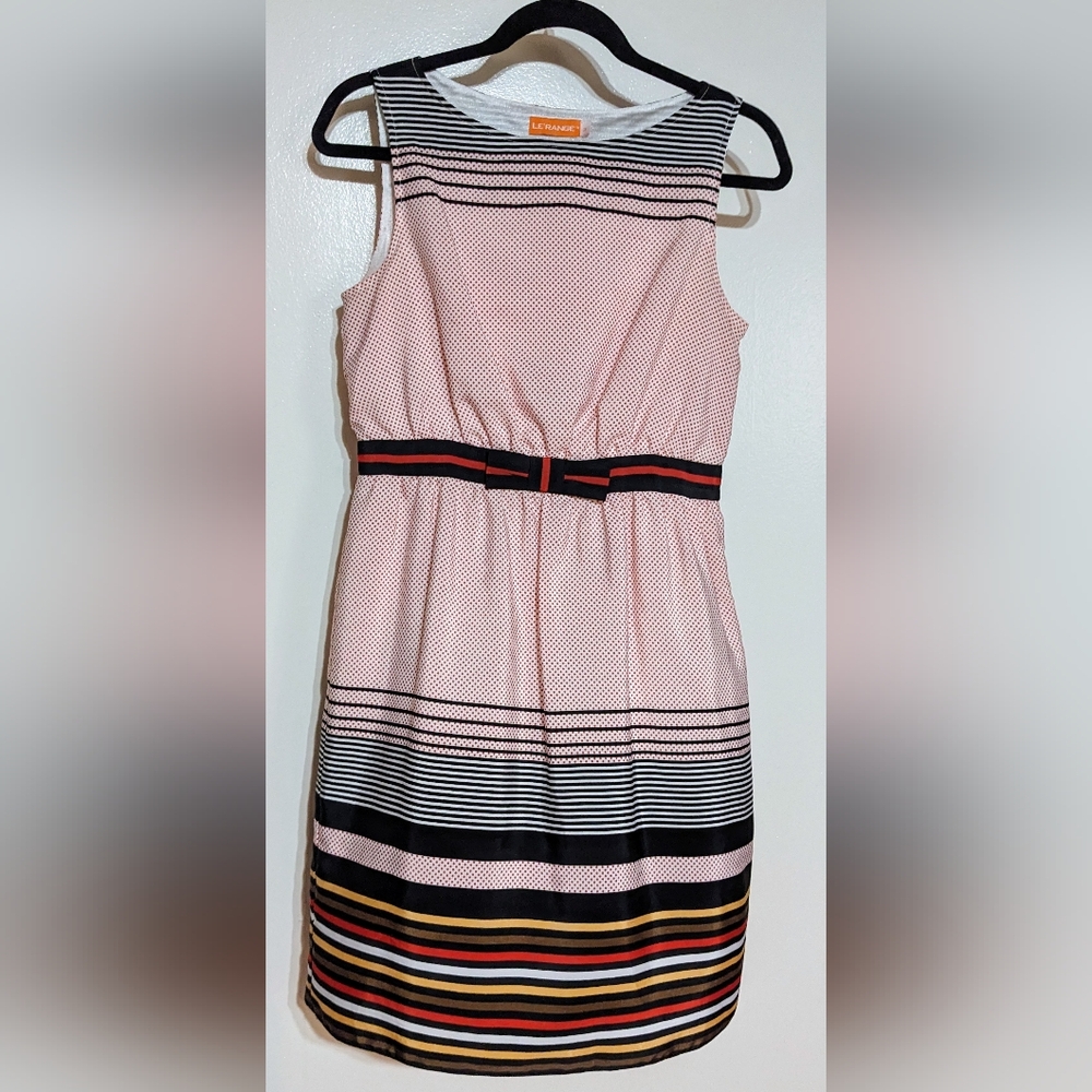 Roy Lichtenstein-esque Dress - Polka Dots - Size 3
